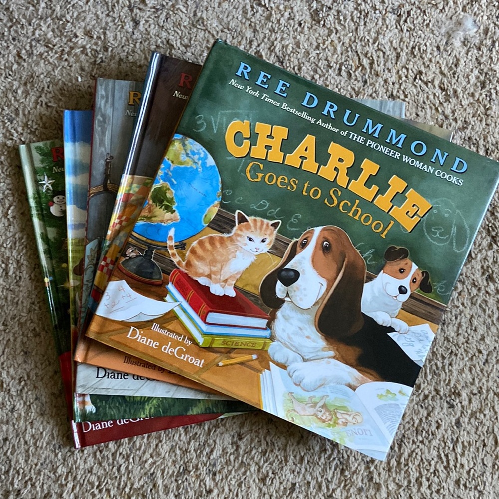 Ree Drummond “Charlie The Ranch Dog” - 5 books